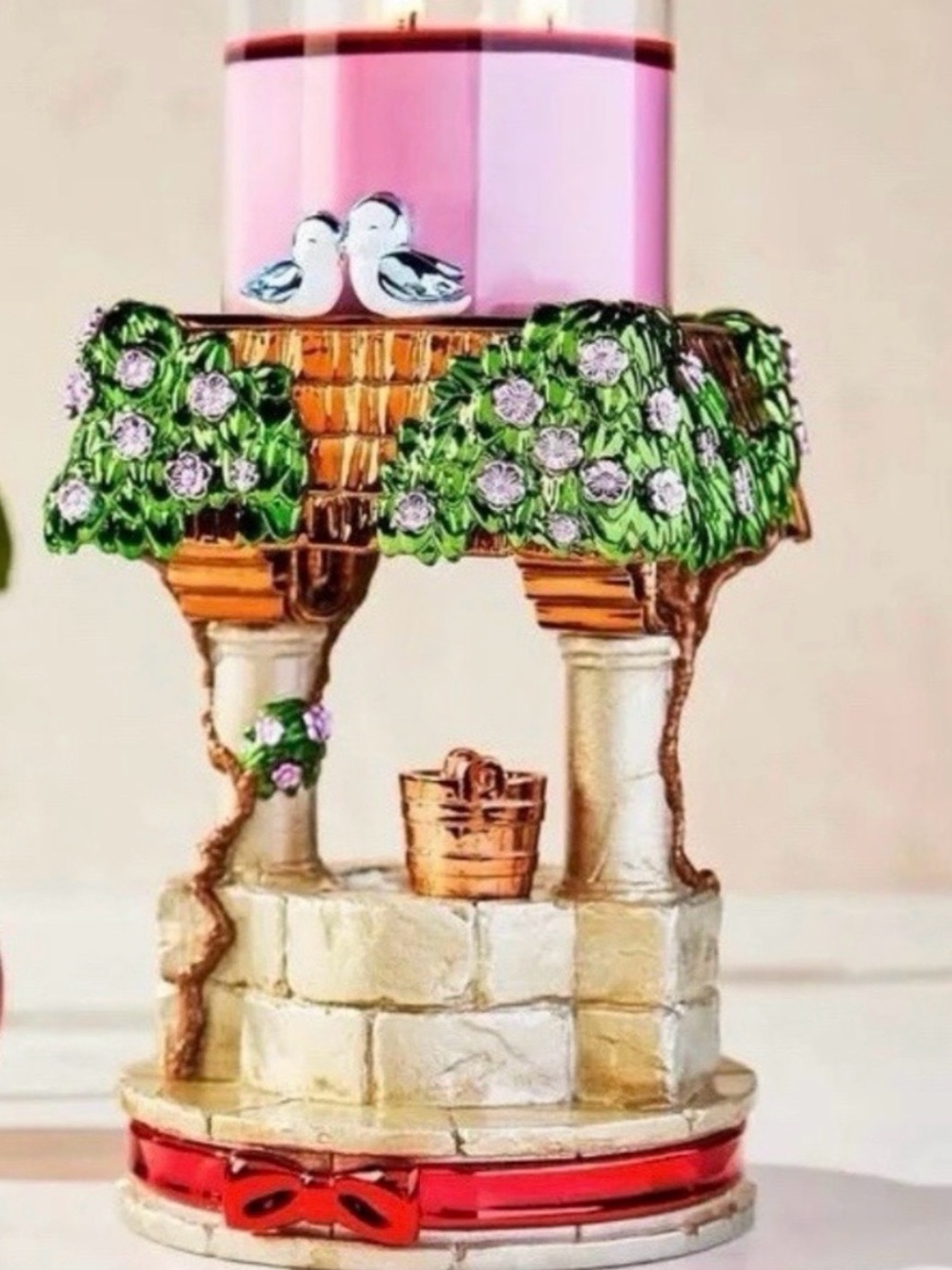 Bath & Body Works Snow White Wishing Well Candle holder